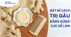 Gội đầu bằng gừng có tốt không