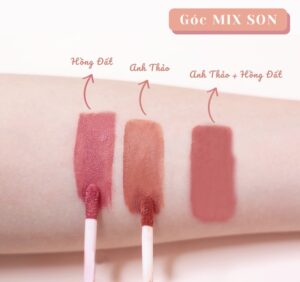 Mix son mới lạ cho nàng diện mạo mới