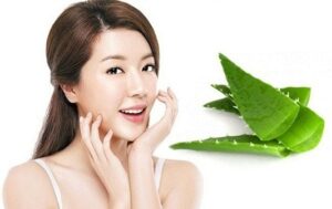 Dưỡng da bằng nha đam