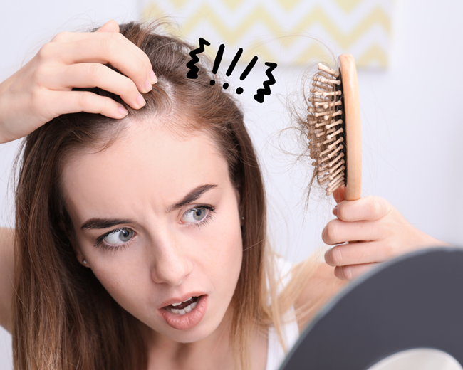 Xịt tóc cho người rụng nhiều